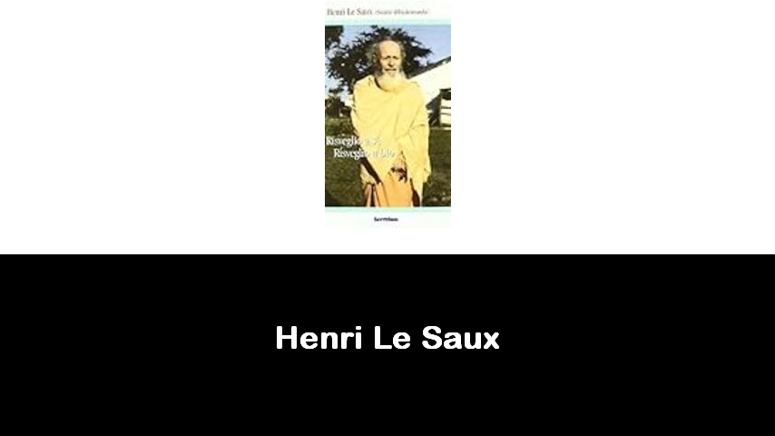 libri di Henri Le Saux