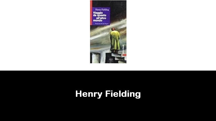 libri di Henry Fielding