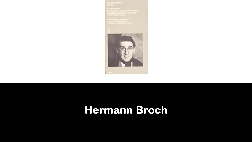 libri di Hermann Broch