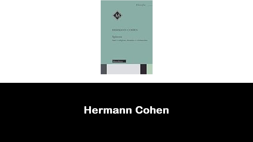 libri di Hermann Cohen