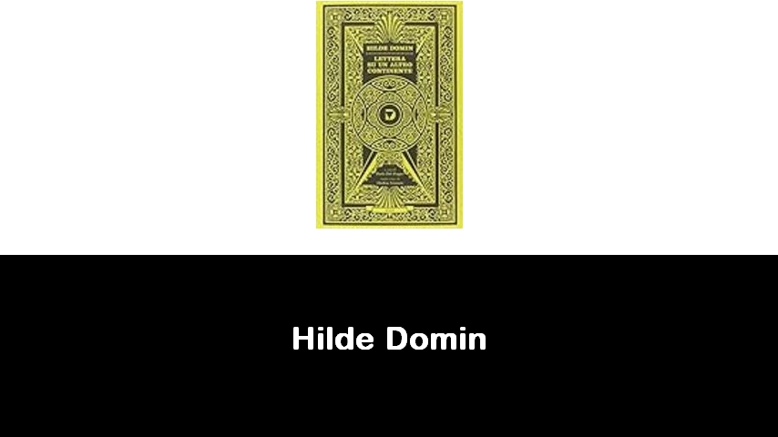 libri di Hilde Domin