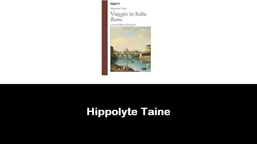 libri di Hippolyte Taine