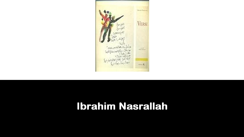 libri di Ibrahim Nasrallah