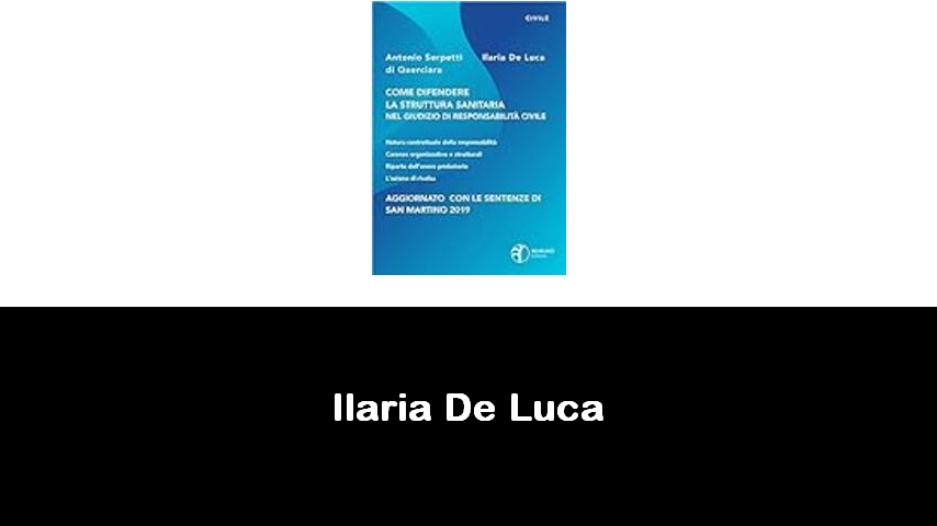 libri di Ilaria De Luca