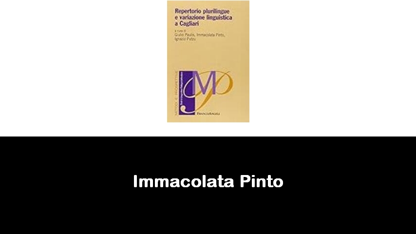 libri di Immacolata Pinto