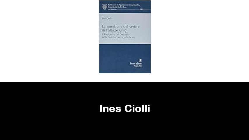 libri di Ines Ciolli