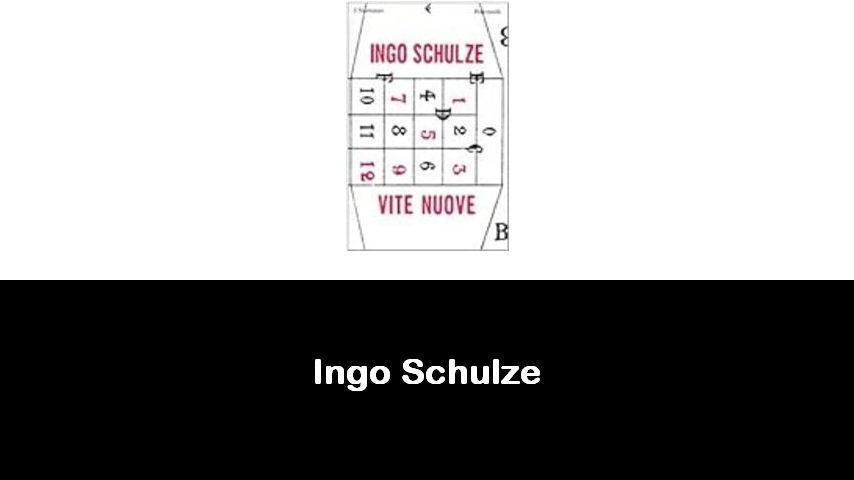 libri di Ingo Schulze