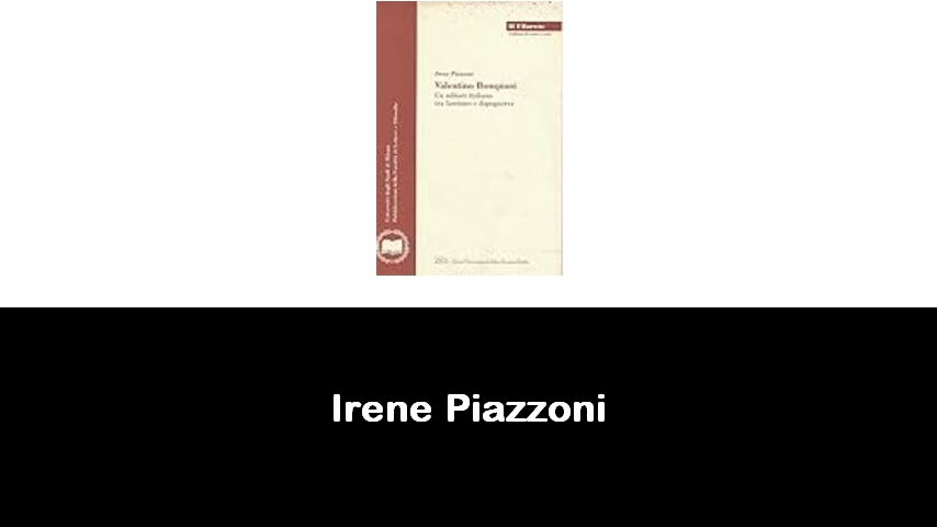 libri di Irene Piazzoni