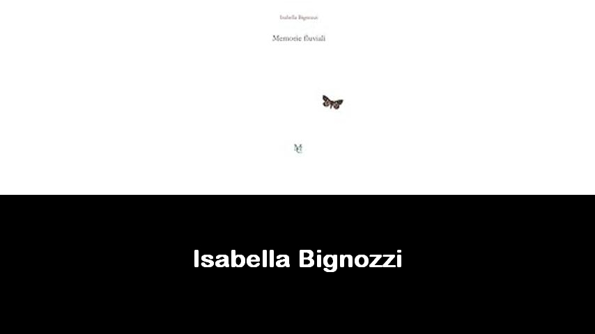 libri di Isabella Bignozzi