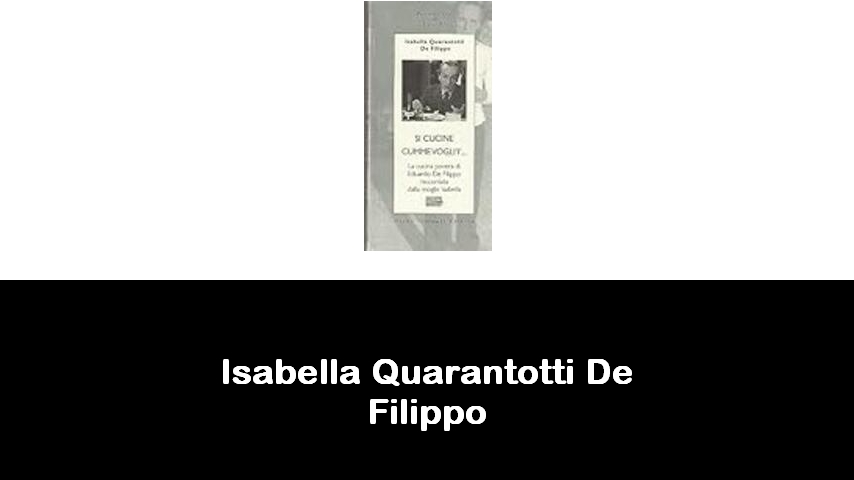 libri di Isabella Quarantotti De Filippo