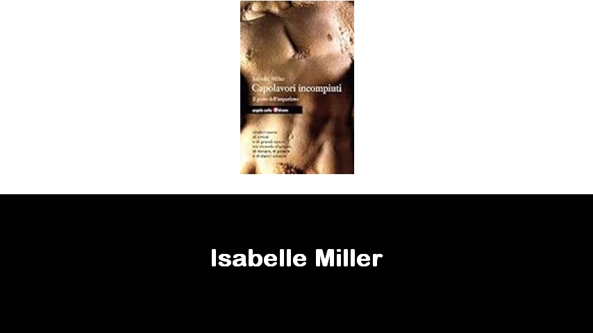 libri di Isabelle Miller