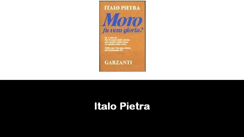 libri di Italo Pietra