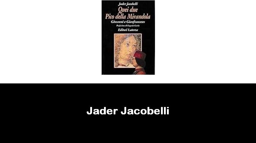 libri di Jader Jacobelli