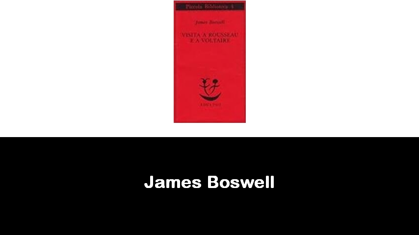 libri di James Boswell