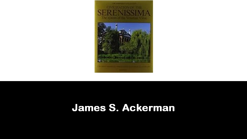 libri di James S. Ackerman