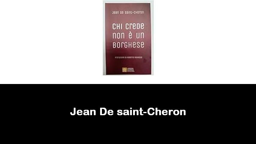 libri di Jean De saint-Cheron