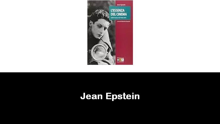 libri di Jean Epstein