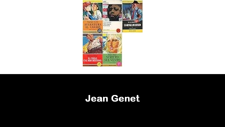 libri di Jean Genet