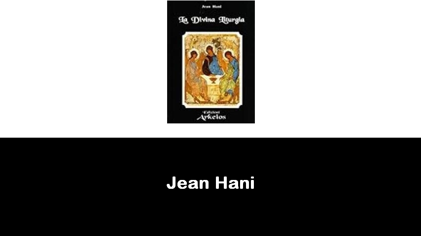 libri di Jean Hani