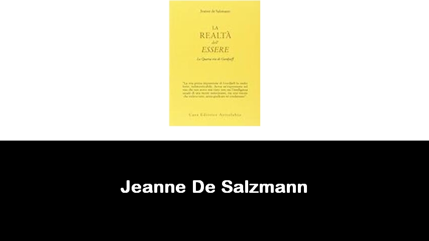 libri di Jeanne De Salzmann