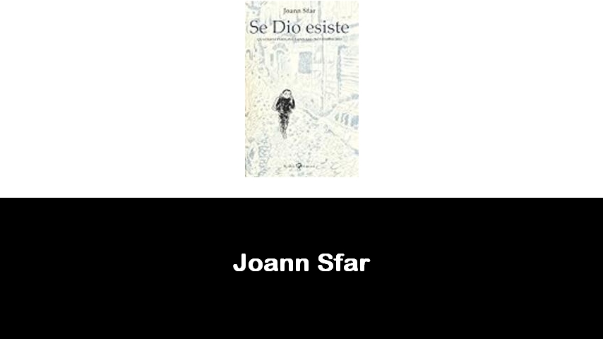 libri di Joann Sfar