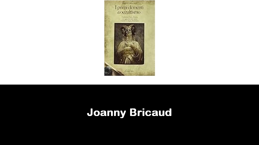 libri di Joanny Bricaud