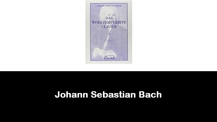 libri di Johann Sebastian Bach