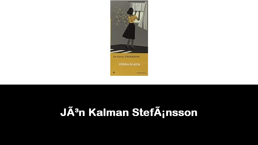 libri di Jón Kalman Stefánsson