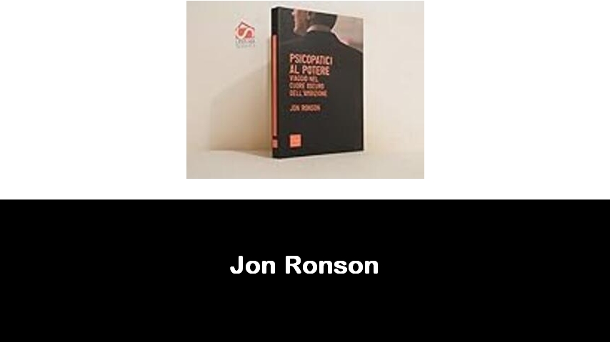 libri di Jon Ronson