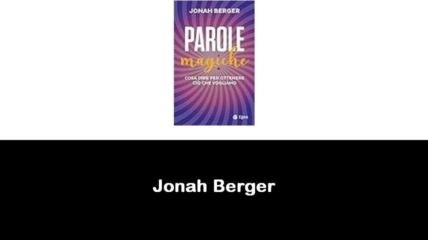 libri di Jonah Berger