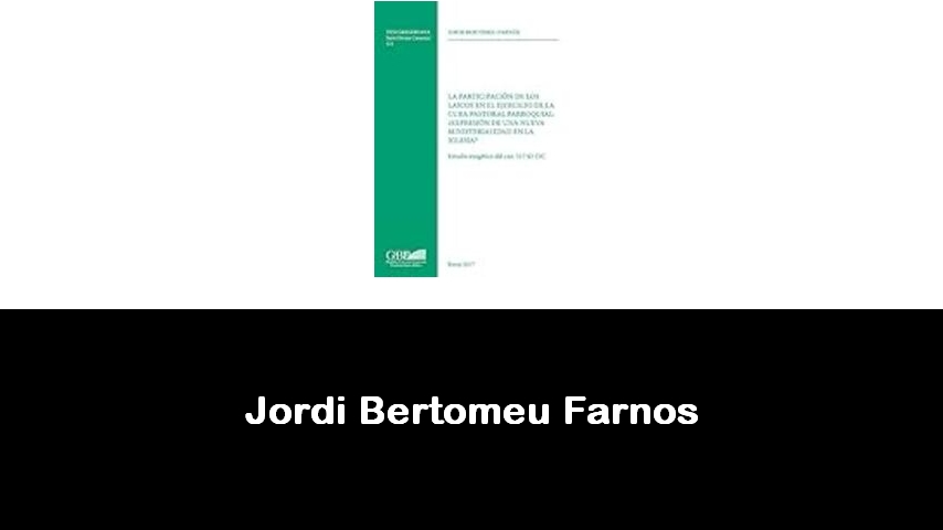 libri di Jordi Bertomeu Farnos