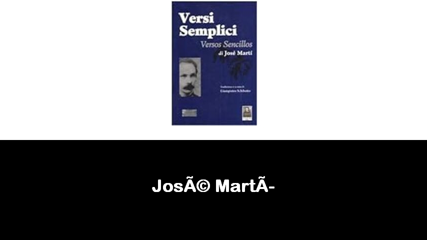 libri di José Martí