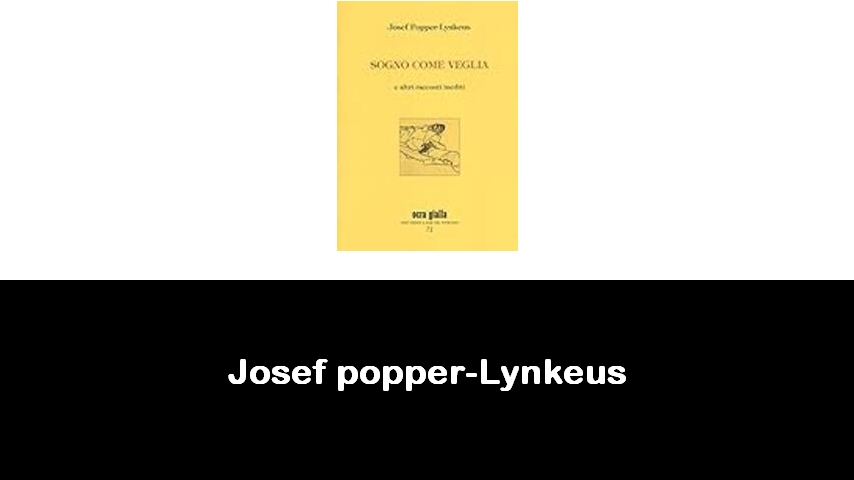 libri di Josef popper-Lynkeus