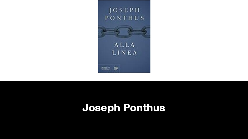 libri di Joseph Ponthus