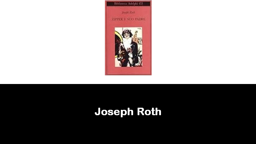 libri di Joseph Roth