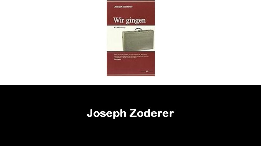 libri di Joseph Zoderer