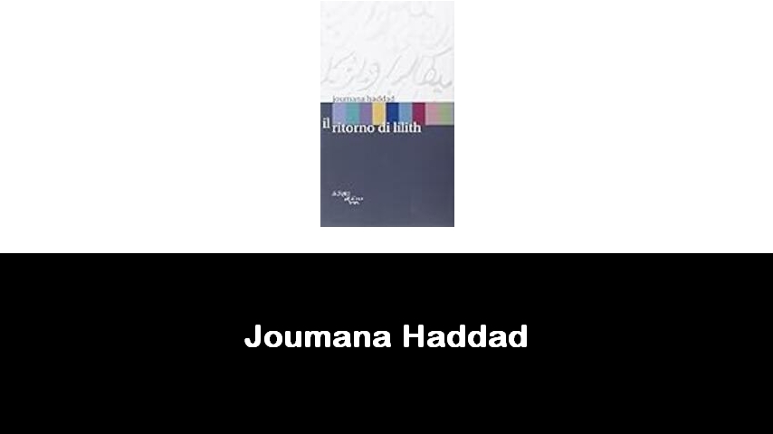 libri di Joumana Haddad