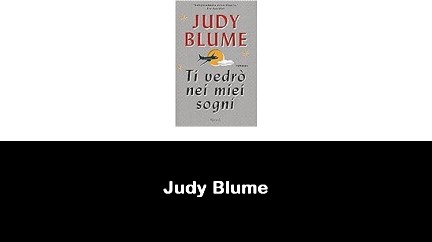 libri di Judy Blume