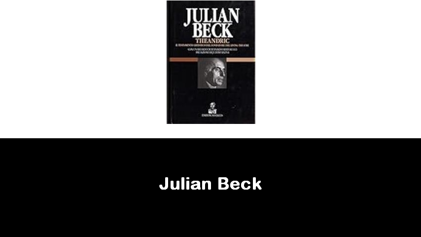 libri di Julian Beck