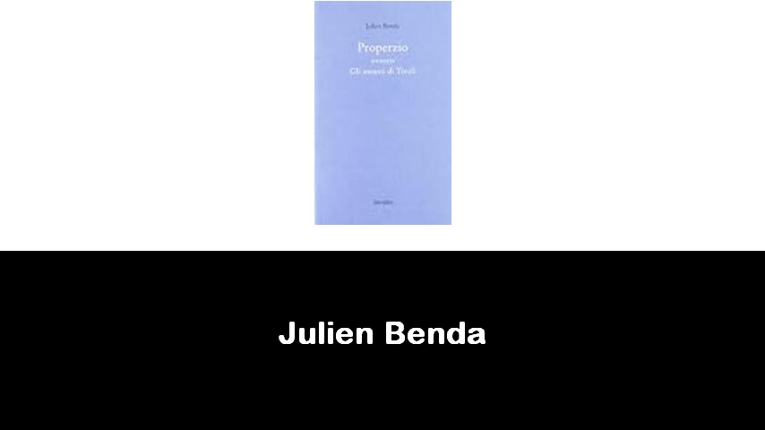 libri di Julien Benda