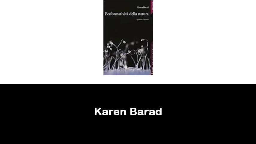 libri di Karen Barad