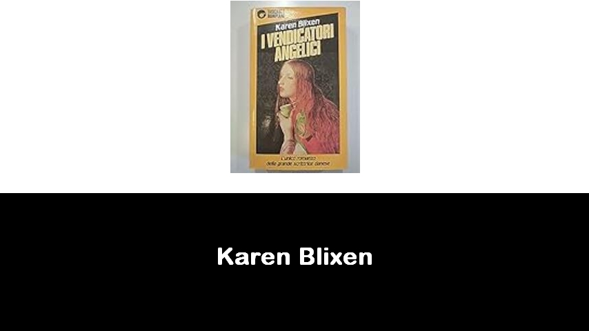 libri di Karen Blixen