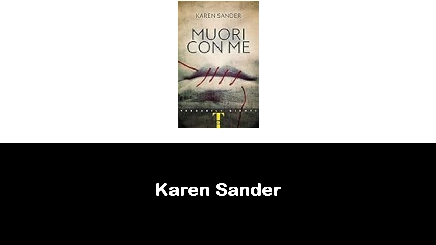 libri di Karen Sander