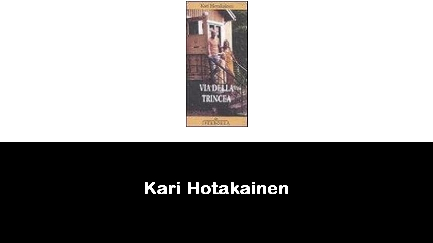 libri di Kari Hotakainen