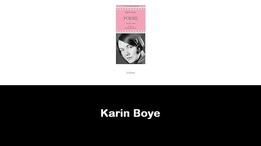 libri di Karin Boye