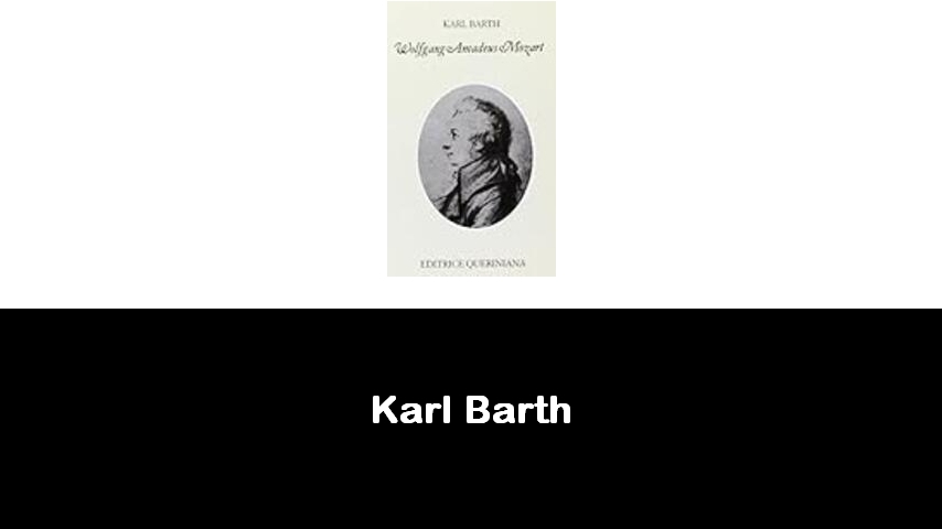 libri di Karl Barth