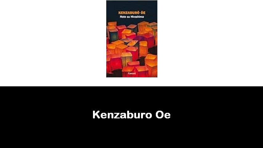 libri di Kenzaburo Oe