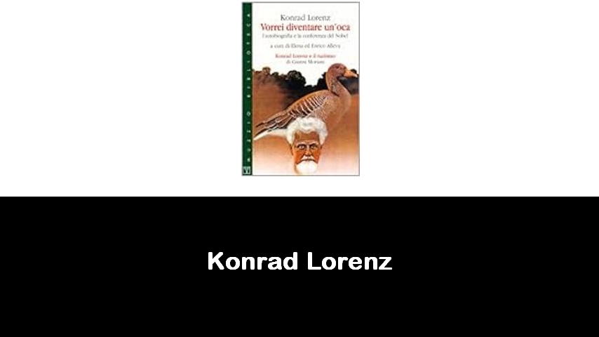 libri di Konrad Lorenz