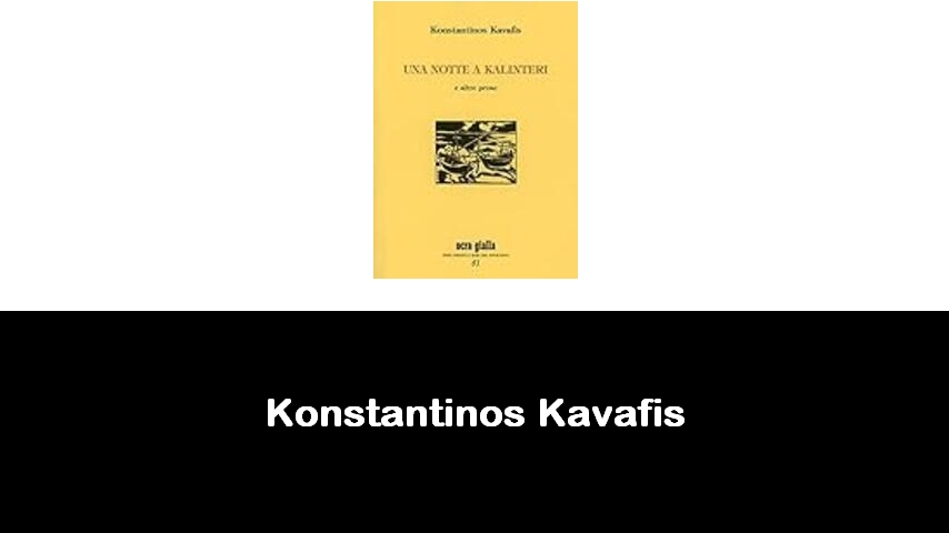 libri di Konstantinos Kavafis