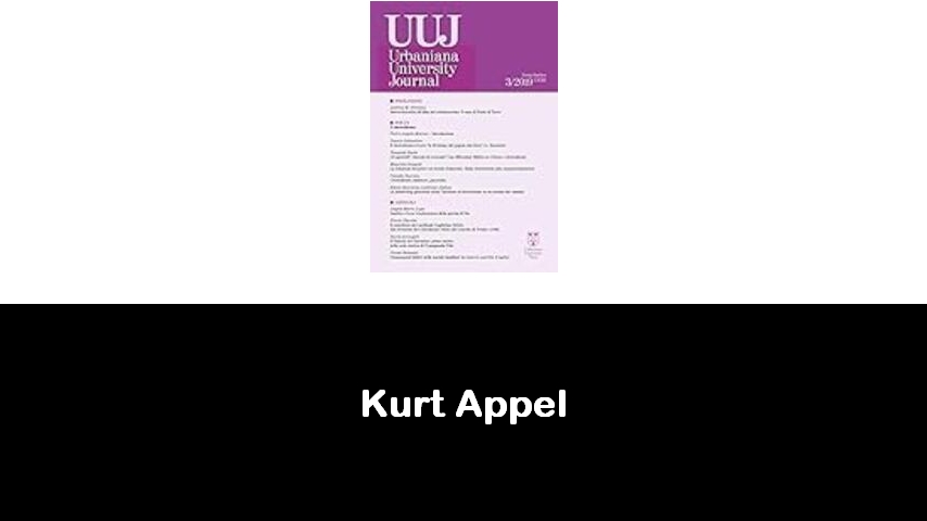 libri di Kurt Appel